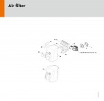 Stihl MS 250 Gasoline Chainsaw Spare Parts